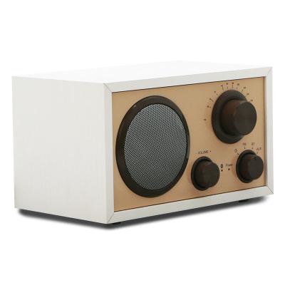 China FM Radio Blue-tooth USB Playback Prefect Design Vintage Natural Wood FM Frequency Range 88MHz to 108MHzv Radio with Built-in AUXINE Stereo Speakers for sale