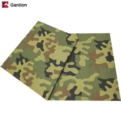 China Military Anti-infrared IRR CVC Rip-stop&Twill Camouflage Fabric for sale