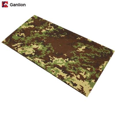 China Camouflage Wear Resistance IRR Military Anti-infrared 100% Nylon Breathable Coated Single Cloth for sale