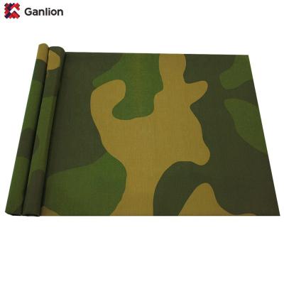 China Waterproof CVC European Military Anti-infrared Water/Oil Reppellent Twill Camouflage Fabric for sale