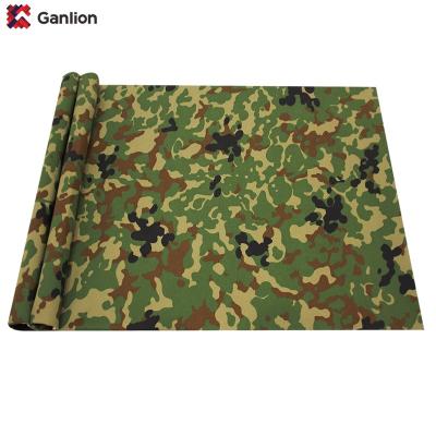 China Asian Military Camouflage Water Repellent Twill Polyester / Cotton Fabric Shrink-Resistant for sale