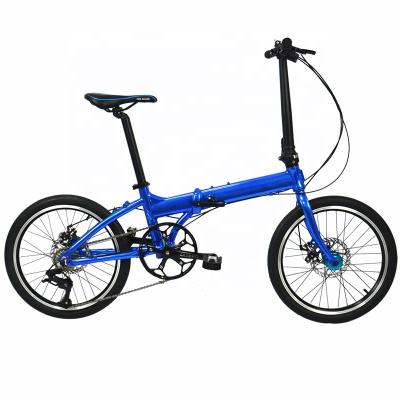 China Wholesale Best Selling Alloy Folding Bike KOSDA Aluminum 26 Inch Alloy Frame 8 Speed ​​Cycle Style Electroplating Ultralight Folding Bicycle for sale