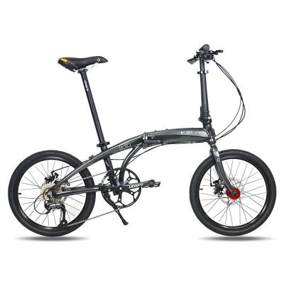 China Lightweight Aluminum Alloy Folding Bike KOSDA Aluminum Frame Suitable For Adults 9 Speed ​​20