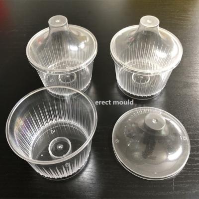 China Plastic Plastic PS Sample Cup Ice Cream Chocolate Cup Molds Molds for sale