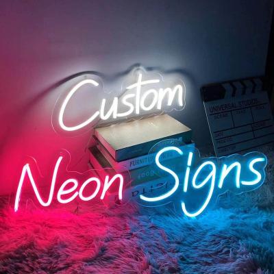 China Shops Drop Shipping Customs Wholesale Acrylic Neon Sign Letters Lead Lighting for sale