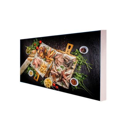 China Indoor Frameless Fabric Printing Led Light Box With High Brightness for sale