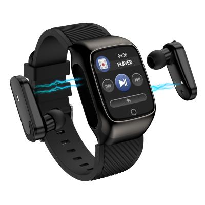 China 2022 touch screen smart watch S300 with tws earbuds wireless reloj inteligente sports tracker 2 in 1 watch for sale