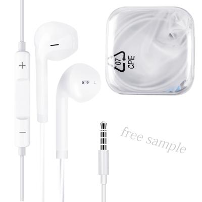 China High Quality Cable In-ear Promotion Tape 3.5mm With MIC Original In Ear Earphone Below $1 for sale