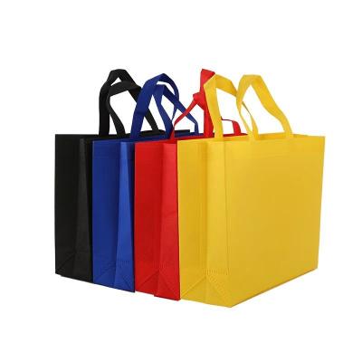 China Shock resistance factory price customized reusable recycled non woven tote shopping bag eco non woven bag with logo for sale