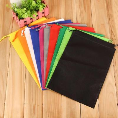 China High Quality Promotion Clothing Packaging With Customized Customized Small Size Nonwoven Drawstring Bags Color Printed Logo Color Promotional Gifts for sale