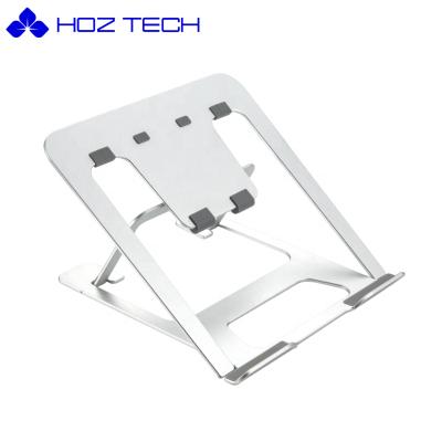 China High Quality Portable (Size) Aluminum Alloy Adjustable Laptop Stand Height Foldable Cooling Design up to 17.3inch for sale