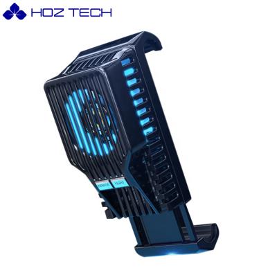 China Mini Mute Semiconductor Refrigeration Technology Mobile Phone Cooler Heatsink/Suit for Smartphone Gaming Heatsink with Fan for sale