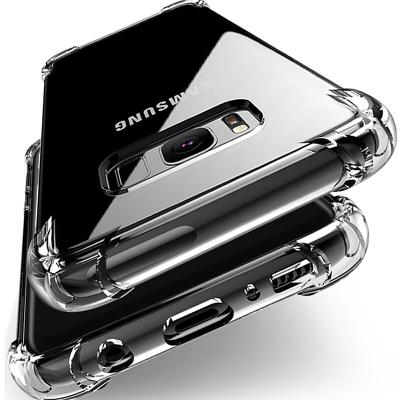 China Shockproof factory in stock transparent tpu phone case packaging for Samsung for sale