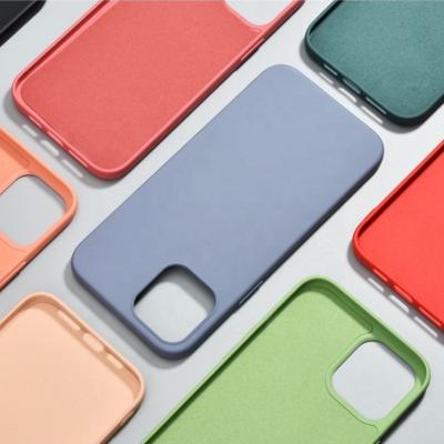 China High Quality Soft Liquid Silicone Phone Case 12 12mini 12pro 11 11pro 11Pro Soft Max Shockproof Multiple Color For iphone for sale