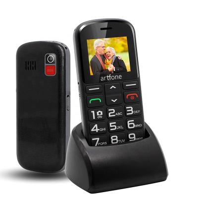 China Top Dual SIM Card CS182 MTK 2G Phone With SOS Dual Primary Sim With Big Cradle Speaker Filling Stand-Along for sale