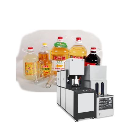 China Semi Automatic J Bottle And Ben Blow Molding 20 Liter Manual 2 Cavities Pet Bottle Blow Molding / Semi Automatic Molding Machine for sale