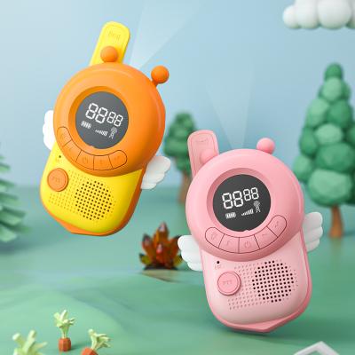 China 1-3KM Indoor Outdoor Game Cow Walkie Talkie Bee Kids Children Best New Transceiver Gift with Friends and Relatives for sale