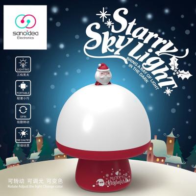 China New Modern Xmas Gifts Sky Santa Snowman Christmas Tree Design Starry Projection Lamp with Night Lights for Bedroom for sale