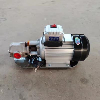 China Wcb-50/30/75 Automotive Industry Portable Gear Pump Cast Iron Pump / Stainless Steel Pump Machine for sale