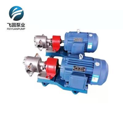 China Automotive industry factory supply KCB 83.3 stainless steel anti-corrosion gear pump kcb oil pump stainless steel electric gear pump for sale