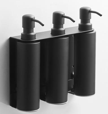 China Foam Soap Dispenser Hotel Bathroom Liquid Soap Dispenser Stainless Steel Shampoo Dispenser for sale