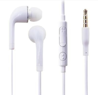 China Earphones for mobile phones MIC+ VOLUME handfree S4 handfree j5 earphones cellphones colorful earphone for Samsung earphone for sale