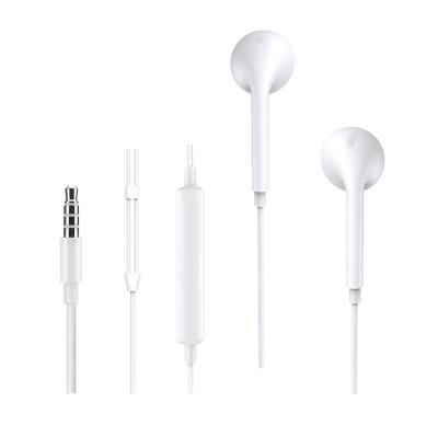 China MIC+VOLUME CONTROL good quality mobile phone universal hands free earphone earbuds for iphone earphone for apple earbuds for sale