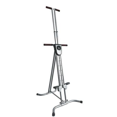 China Sunyounger Steel Folding Upright Cardio Climber Vertical Stepper Exercise Machine with 5 Holes to Adjust Height for sale