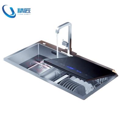 China With Integrated Sink Faucet Stainless Steel Dishwasher Sink for sale