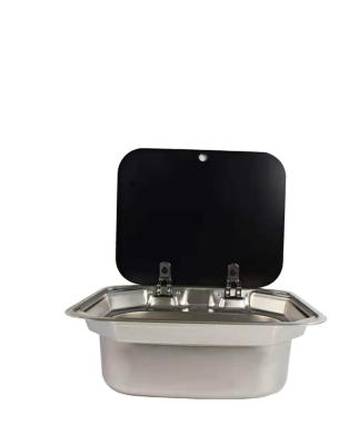 China With Single Faucet Motorhome Stainless Steel Sink Wash Basin Bowl for sale