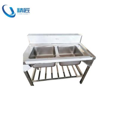 China Traditional kitchen sink with table cabinet stainless steel commercial sink for sale