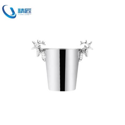 China Sustainable Stainless Steel Ice Bucket Christmas Stainless Steel Ice Bucket A Variety Of Colors Are Available for sale