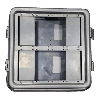 China High Temperature Resistant Stainless Steel Tunnel Lamp Housing Enclosure Metal Stamping Netting Deep Drawing for sale