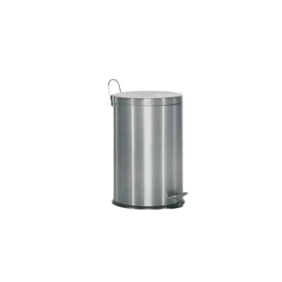 China Stainless Steel Trash Can Garbage Bin With Faucet Pedal Trash Can Garbage Waste Bin for sale