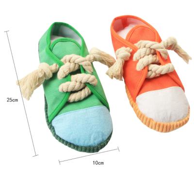 China Viable simple new colorful slippers squeak durable toy dog for sale