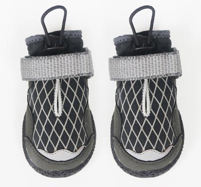 China Durable Cotton Outdoor Waterproof Warm Dog Boots Anti-Slip Winter Dog Shoes for sale