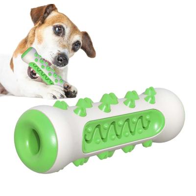 China Best Selling Funny Pet Stocked Grinding Rod Durable Chew Rubber Squeaky Dog Toys for sale