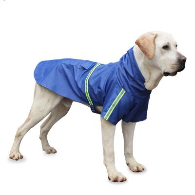 China High Quality Sustainable Dog Raincoat Clothes Pet Dog Rainwear Waterproof Poly Transparency Rain Coat For Dog OEM for sale