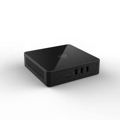 China For Intel Celeron J4125 J4105 N4020 N4120 Fanless Mini PC Windows 11 ReachingStar Mini Home and Student PC Fanless PC for sale