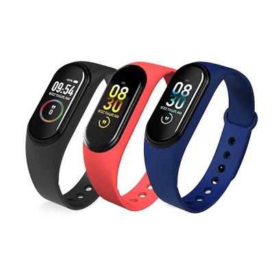 China 2020 Latest Touch Screen Smartband Sleep Monitor Fitness Tracker Health Wristband M4 Smart Watch Wristband for sale