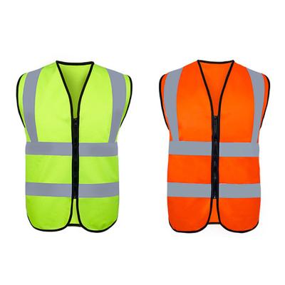 China Factory CE Breathable Mesh Reflective Hi Visible Safety Vest for sale