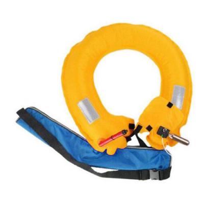 China ISO 12402-3 110n Inflatable Angling Life Preserver for sale