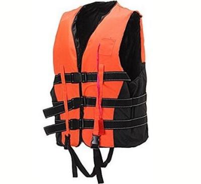 China Durable Floation Foam Traditional Life Vest PFD Fully Enclose Foam Adult Boating Vest for sale