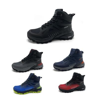 China Custom fashion trend lamb hair boots for men's anti-skid sports shoes hunting snow boots winter men's and women's warm snow boots for sale