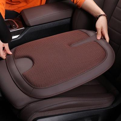 China Comforable Shankedao Car Front Seat Cushion Car Silk Seat Cushion Universal Comfortable and Breathable Car Seat Cushion for sale