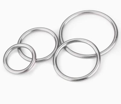 China Heavy industry High quality Factory Supply Product Different thickness and size  304/316  Stainless steel Metal Ring Welded Round Ring for sale