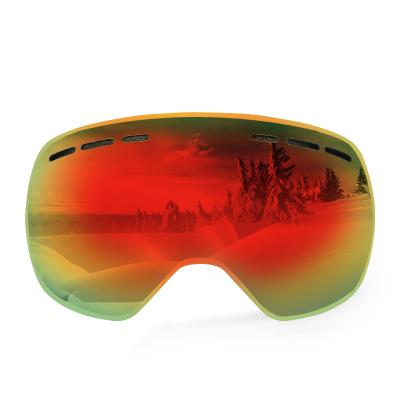 China Large Spherical Rimless Double-Layer SKI The New Custom Logo Durable Ski Goggles For Myopia Outdoor Fog Proof Men and Women for sale