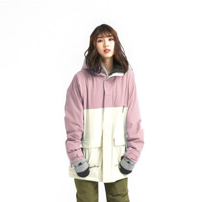 China 100% Polyester Anti-UV Waterproof Warm Winter Fashion Women Outdoor Jacket for sale