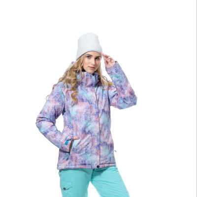 China Breathable Women's Waterproof Ski Snowboard Jacket Windproof Snow Jacket for sale