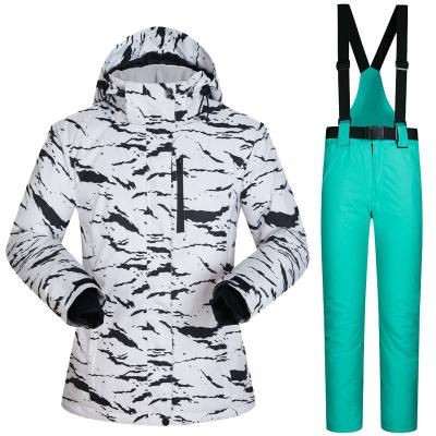 China Ski Suit Anti-UV Suits for Women and Men Couples Split Suits, Waterproof, Warm and Breathable Ski Suits for sale